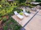 outdoor patio in Wisconsin with lounge dining barbecue and fire pit areas