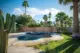 backyard with pool in 1946 Albert Frey designed home in Palm Springs